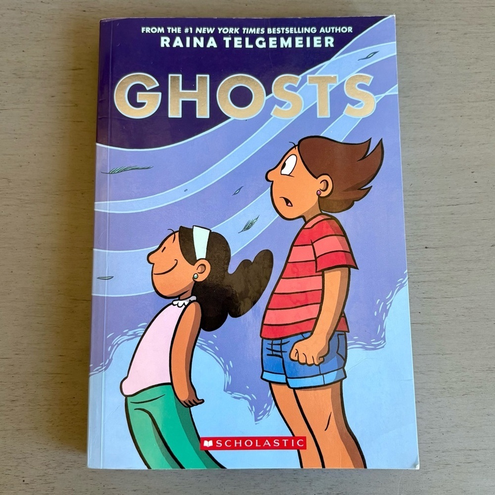 Ghosts, Drama, Smile Graphic Novels Set- Raina Telgemeier- Paperback Books Youth - Picture 12 of 15